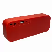 Vorago Bocina Bsp-150 Bluetooth Msd/usb/3.5mm Tela Rojo